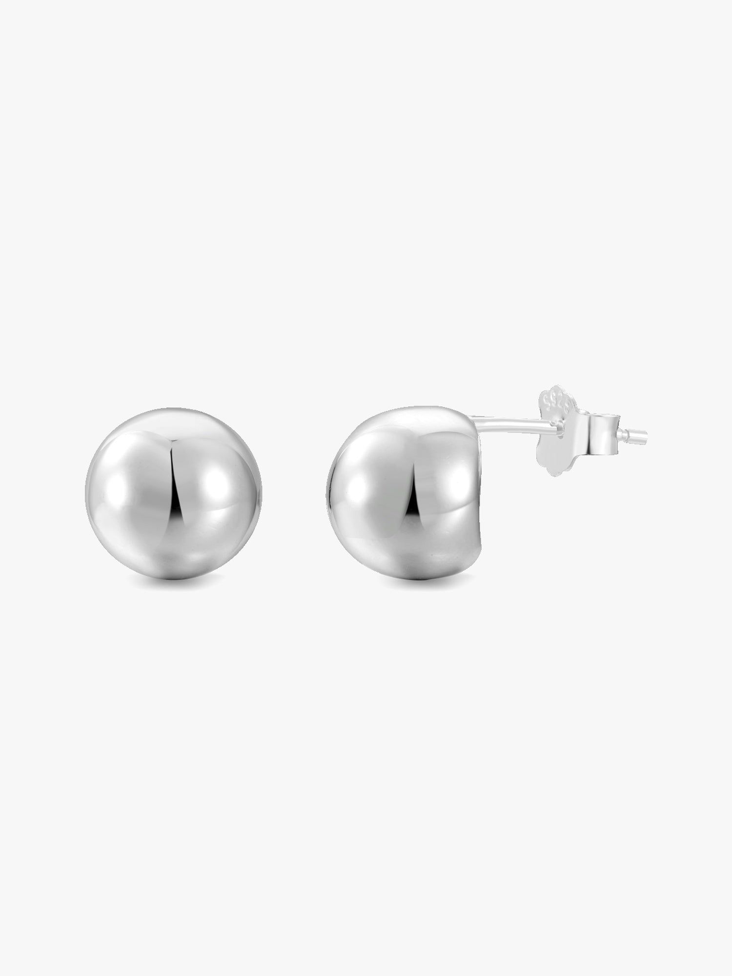 Aretes Bola Pulida