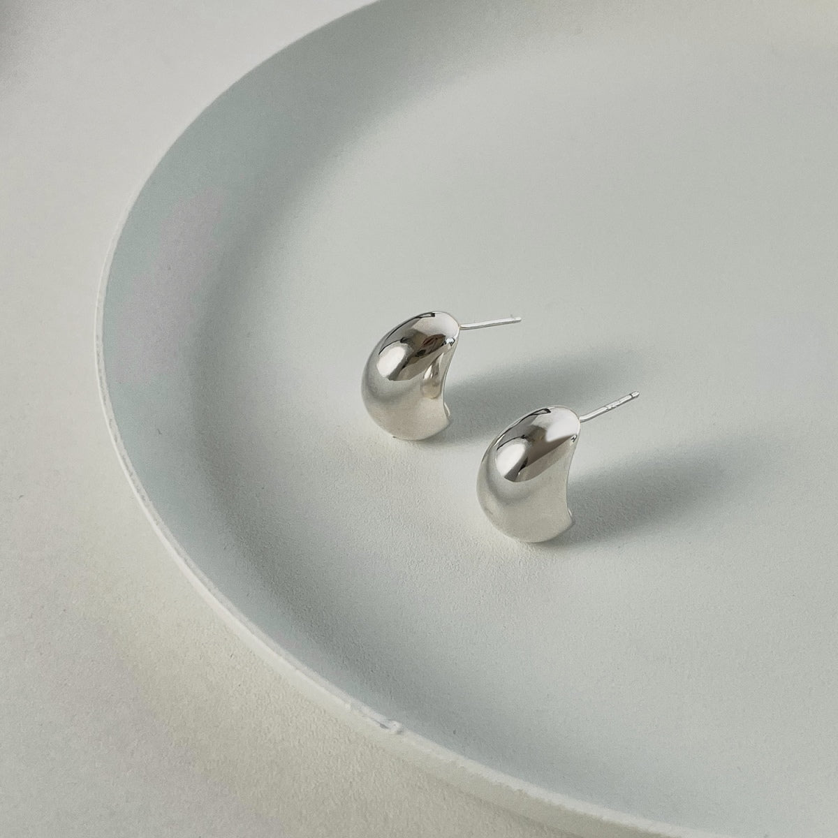 Aretes Gota Pulida